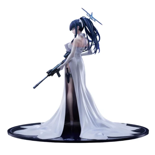 "Exquisite 1/7 Saori Jōmae (Gown Ver.) Blue Archive statue by Good Smile Company, showcasing her elegant, battle-ready pose in a sophisticated gown."