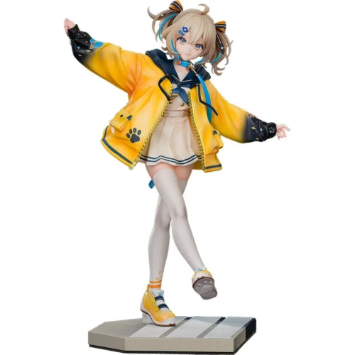 "Premium Weather Planet Hinata figure by Good Smile Company. Graceful pose, dynamic ethereal design with swirling clouds and radiant light."