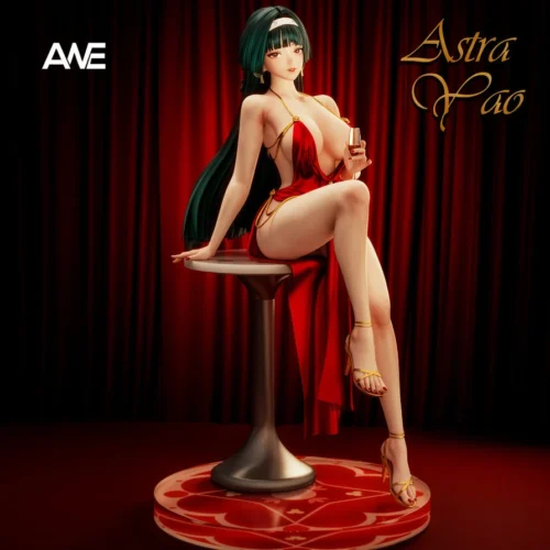 "Exclusive Yaojiayin Zenless Zone Zero resin figure by ANE Studio, featuring a vibrant, dynamic character on a detailed urban combat base."