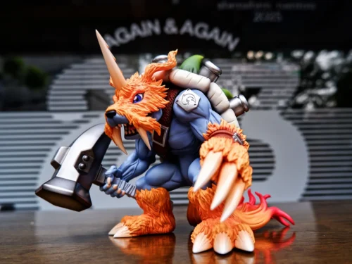 "Iconic MDS Studio Digimon Zudomon figure statue, capturing its mighty dynamic pose and fierce aquatic power, enhanced by an exclusive evolution bonus."