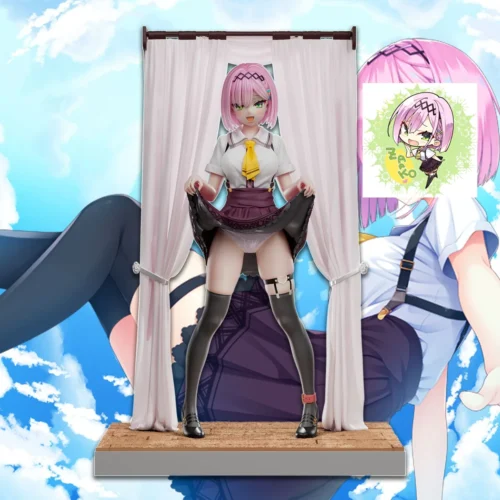 "Exquisite limited edition Angelic Tanimoto Amane anime statue by GAL Studio. Features her ethereal beauty, dynamic flowing pose, and serene fantasy."