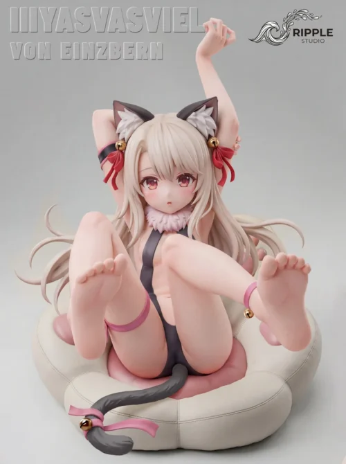 "Stunning 1/6 Prisma Illya Magical Girl resin statue by RIPPLE Studio. This premium, ultra-limited figure features vibrant spell effects and intricate."