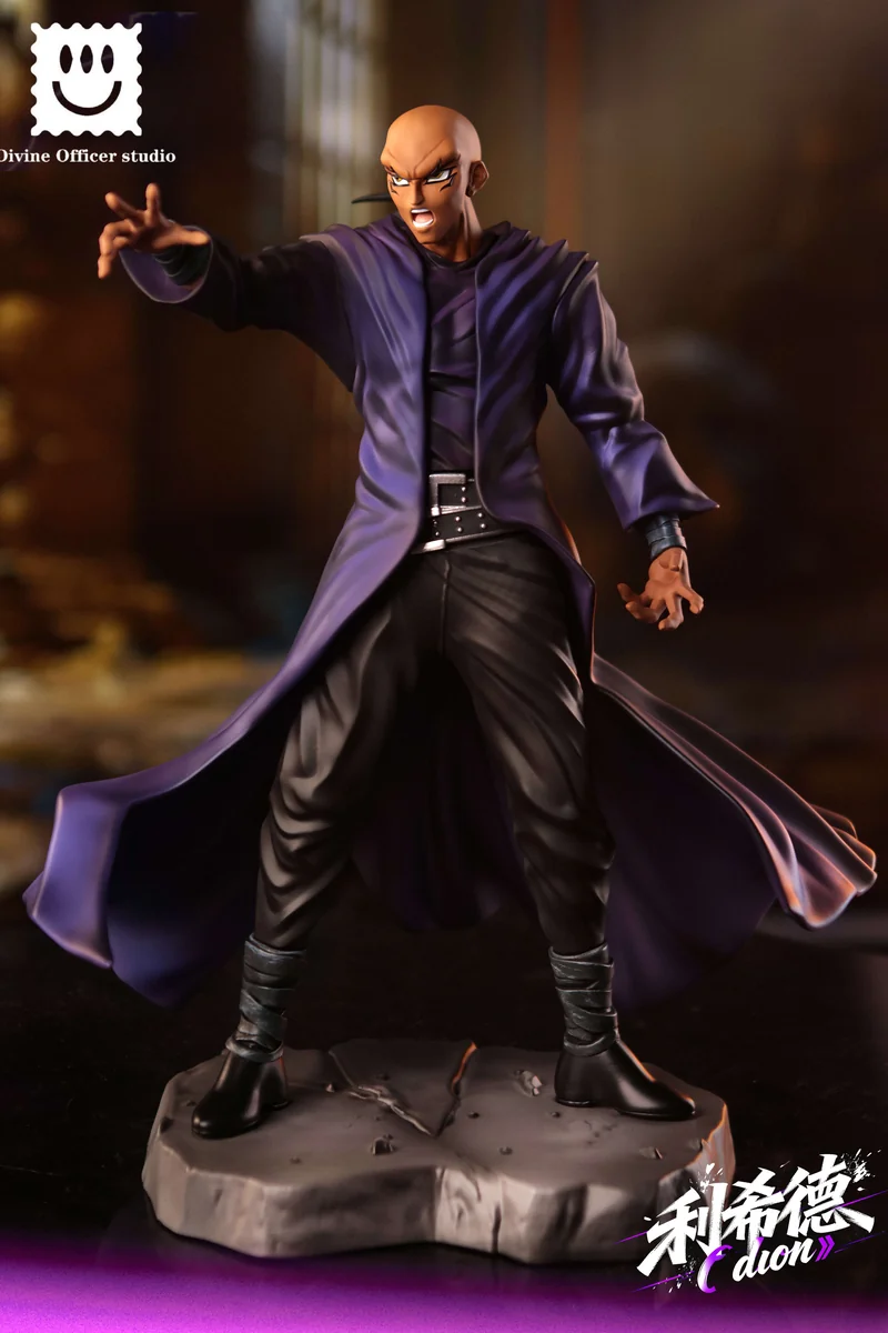 Rishid/ Odion Yu-Gi-Oh! resin statue by Divine Officer Studio. See elegant Egyptian motifs, mystical artifacts, and exquisite detail from multiple angles.