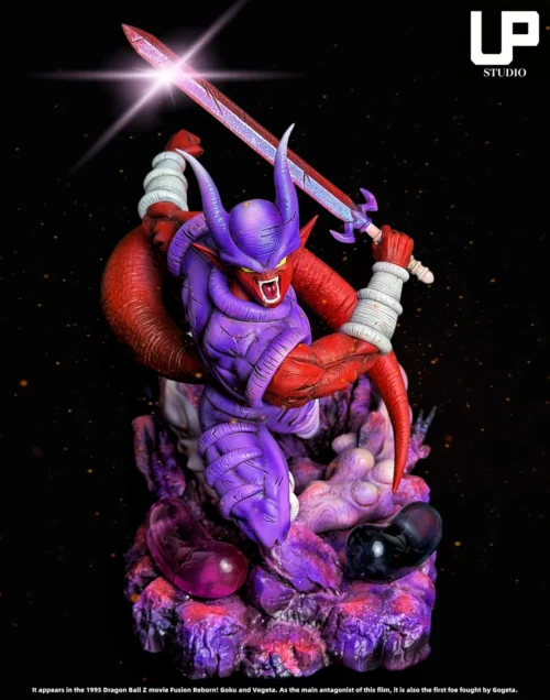 Limited Edition 1/6 scale Janemba resin statue from Dragon Ball Z, capturing his menacing, dynamic form with a powerful aura and intricate base.