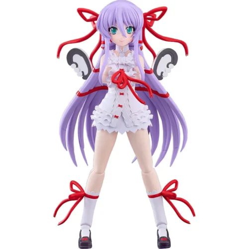 "Dynamic El-Hazard PLAMATEA Demonbane statue by Good Smile Company, showcasing intricate details and a mystical aura, a true masterpiece of anime."