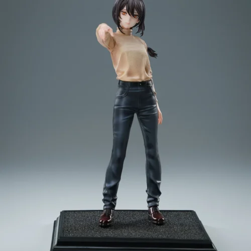 "Limited edition premium 1/6 Control Devil Nayuta Chainsaw Man resin statue, featuring her enigmatic dark fantasy design and dynamic pose."