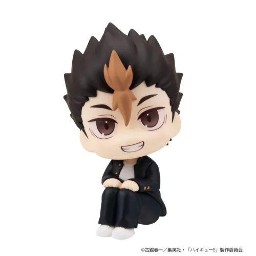 "Exclusive Haikyuu!! Nishinoya & Asahi Lookup figures from MegaHouse. Adorable seated, looking-up poses, with details from all angles."