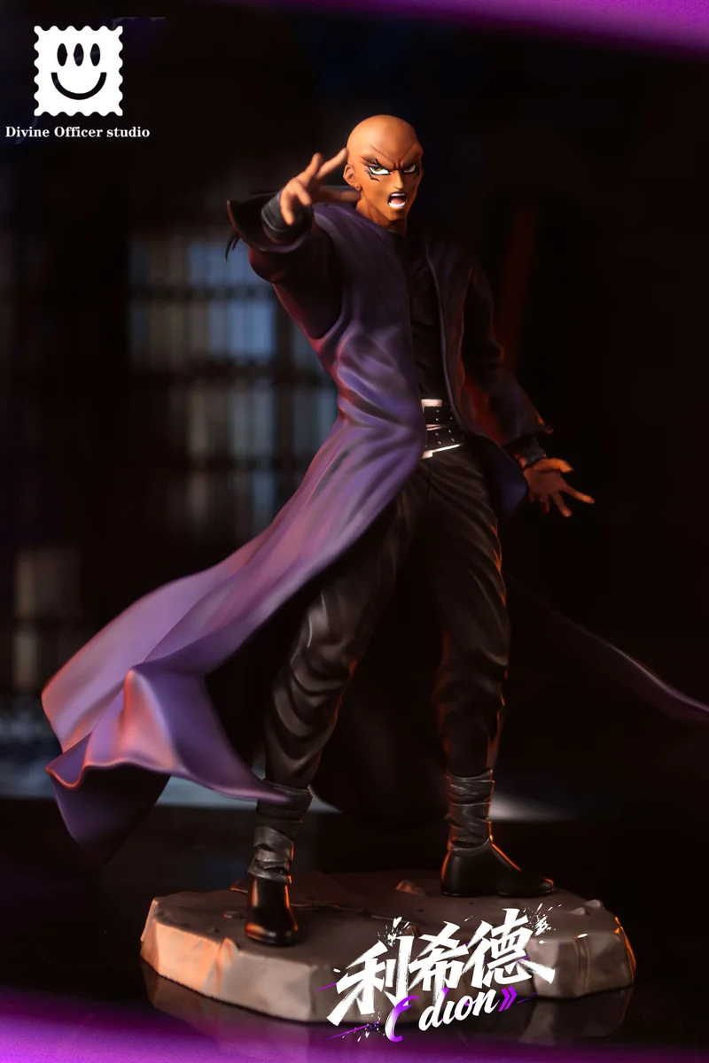 Exquisite limited edition Rishid/ Odion Yu-Gi-Oh! resin statue by Divine Officer Studio, capturing her elegant, mystical presence.