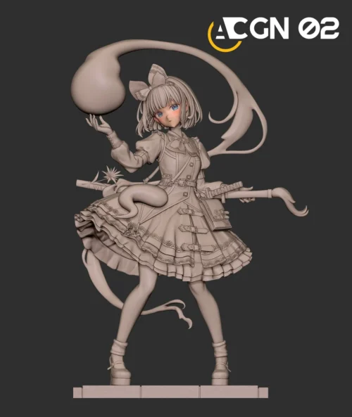 Youmu Konpaku 1/7 Touhou Project statue gallery. Witness exquisite handcrafted details, dynamic action, and ethereal cherry blossoms from every angle.