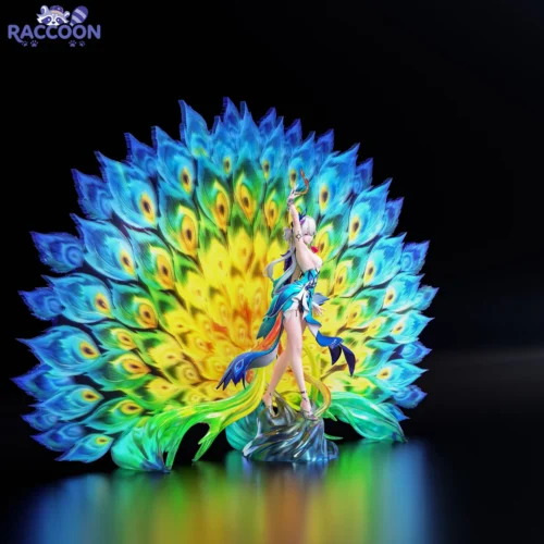 "Limited Edition Honkai Star Rail Yao Guang resin statue. Explore its ethereal celestial grace, dynamic pose, and ornate diorama details from every."
