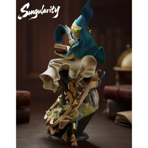 "1/6 Coco Witch Hat Atelier Figure by Singularity Studio. Exquisite artistry, whimsical magic, and premium transparent materials reveal intricate."