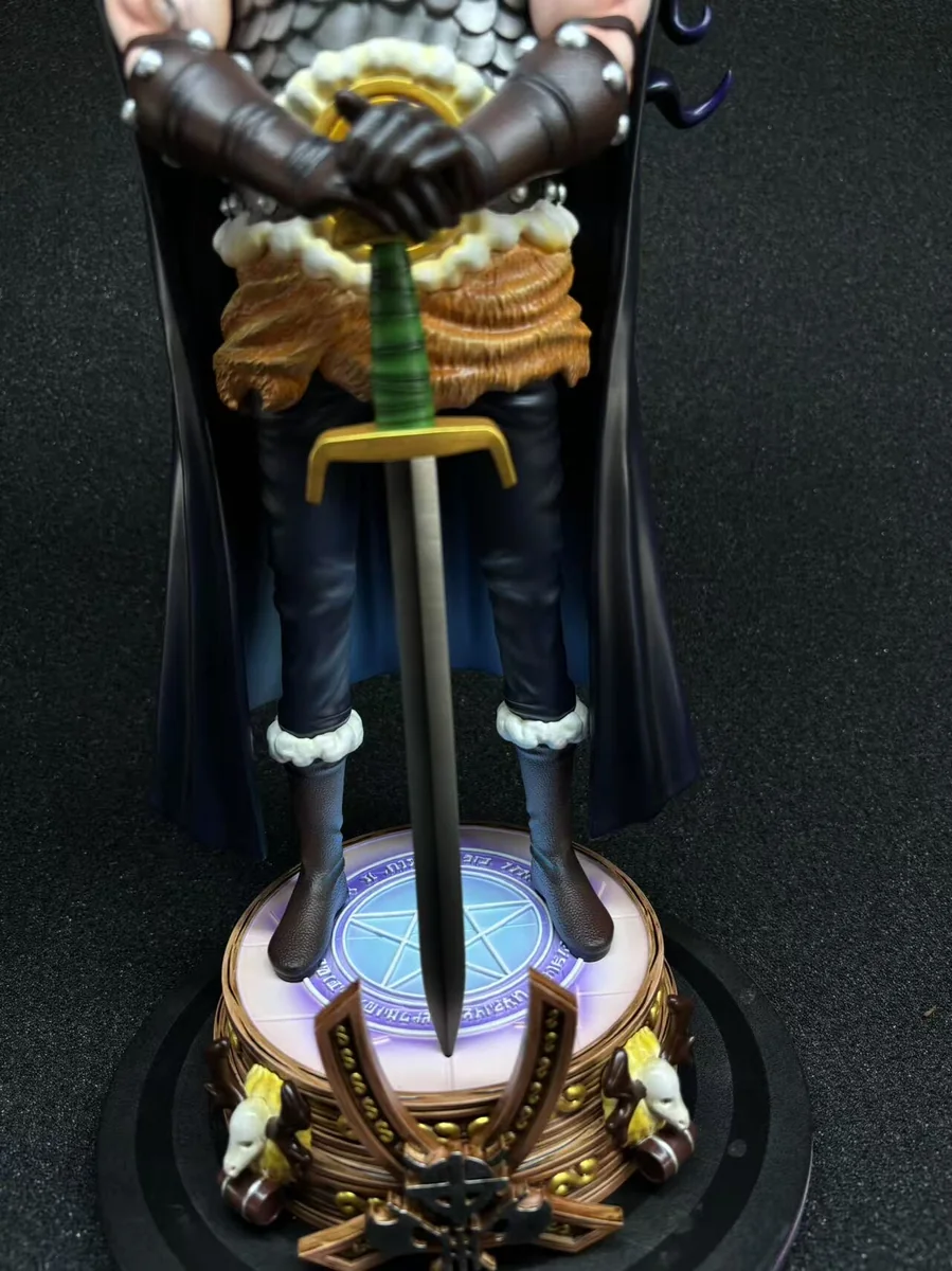 "Limited edition Harald One Piece AR Studio statue. Intricate details and dynamic pose from multiple angles."