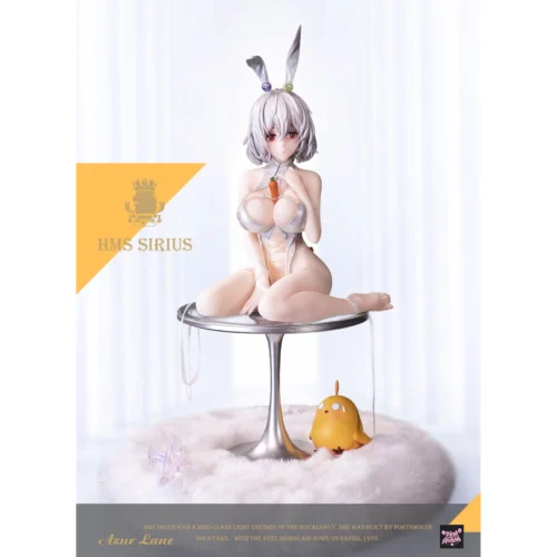 "Azur Lane Sirius 'Little Star' 1/6 resin statue. Limited edition diorama featuring Sirius in a playful, vibrant summer picnic scene with charming."