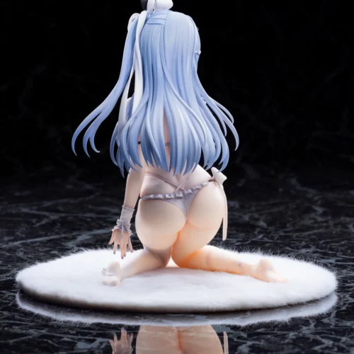 1/7 AIKO Niya 'Garden Fruit' statue. Detailed view of ethereal beauty, sculpted flowers, and fruit elements from a new angle.