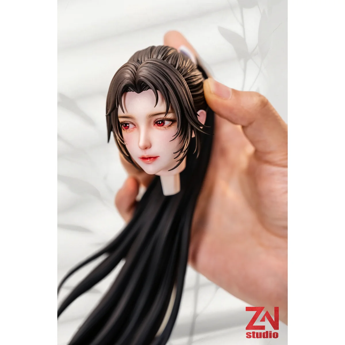 "Mai Shiranui 1/4 Tipsy ZN Studio resin statue. Gallery views show exquisite details, elegant pose, and traditional setting."