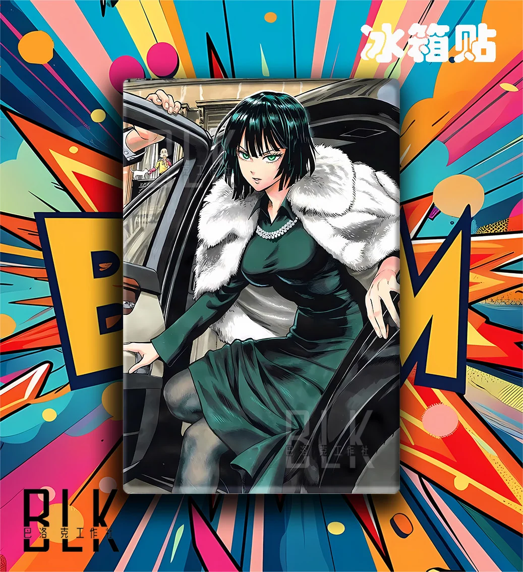 "Elegant Fubuki Baroque decorative painting from One-Punch Man, showcasing intricate artistic details, rich colors, and ornate Baroque elements."