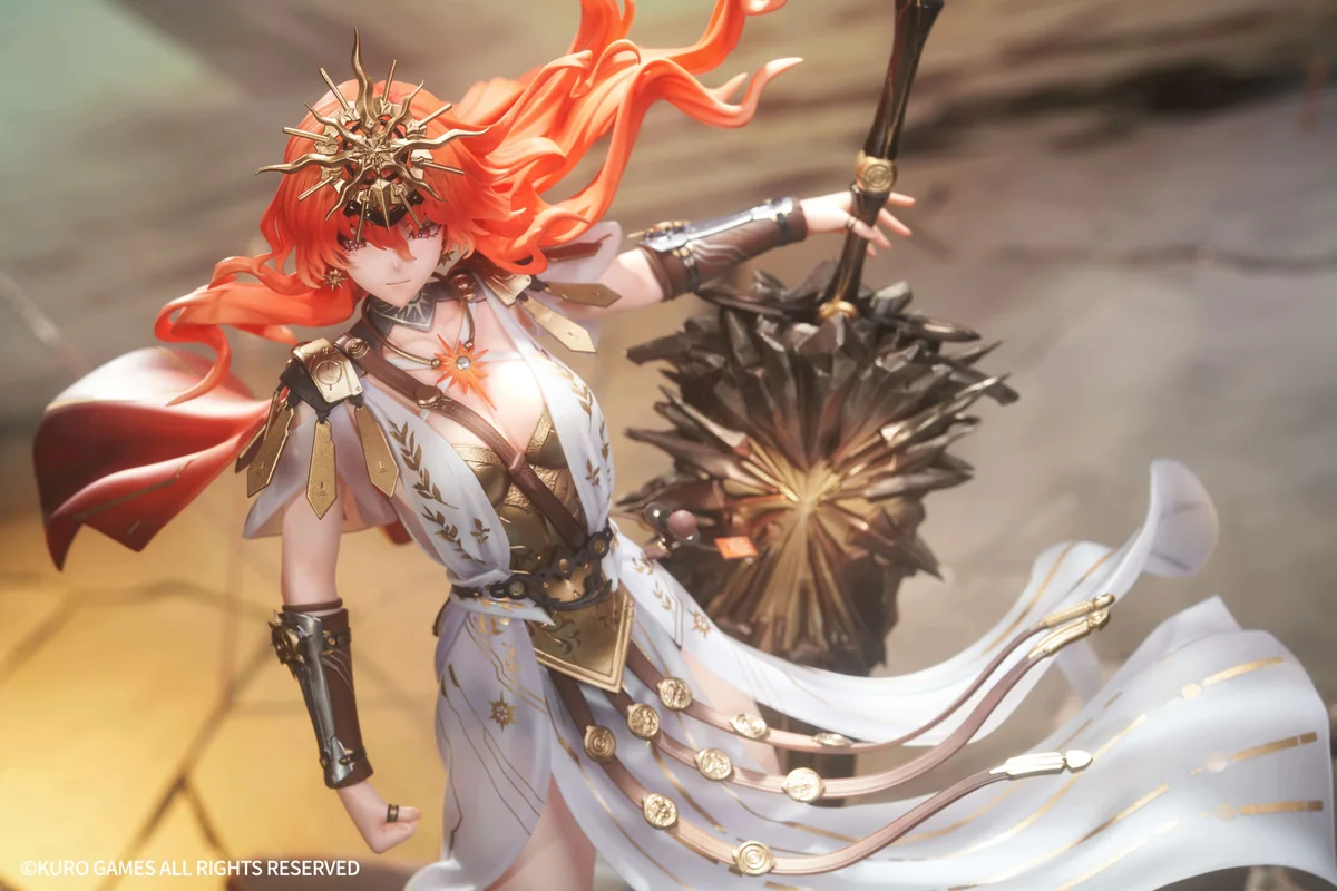 "Official Wuthering Waves Augusta 1/7 scale statue. Premium detailed sculpt, intricate costume, and dynamic pose captured from multiple angles."