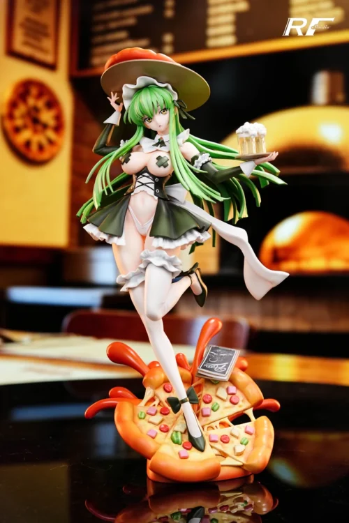 "Limited Edition RF-studio 1/6 scale Code Geass CC statue. Elegant character in a dynamic pose on a dramatic base. A premium collectible figure."