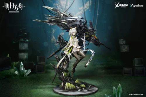 "Stunning official Myethos Arknights Kal'tsit 1/7 scale figure, showcasing her iconic design in a dynamic, elegant pose with exquisite details."