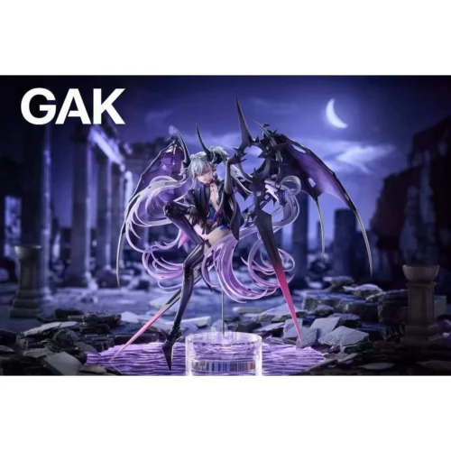 "Multi-angle views of the GAK Studio 1/7 Meltryllis Fate/Grand Order statue, emphasizing her dynamic pose, intricate details, and premium resin finish."