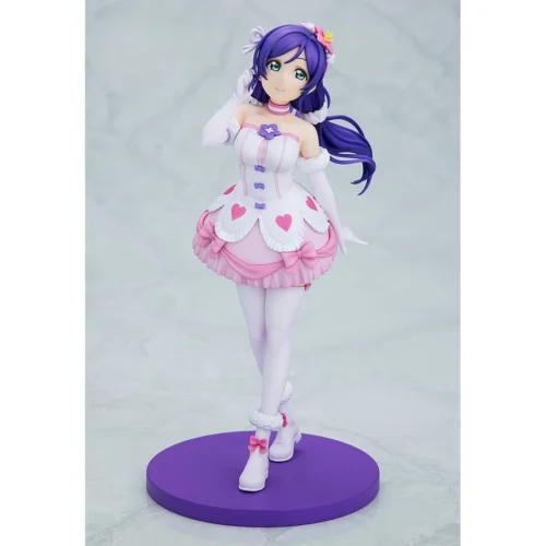 "Dynamic Tojo Nozomi 'We are a unified light' figure by Good Smile Company, showcasing her vibrant Love Live! performance with radiant energy."