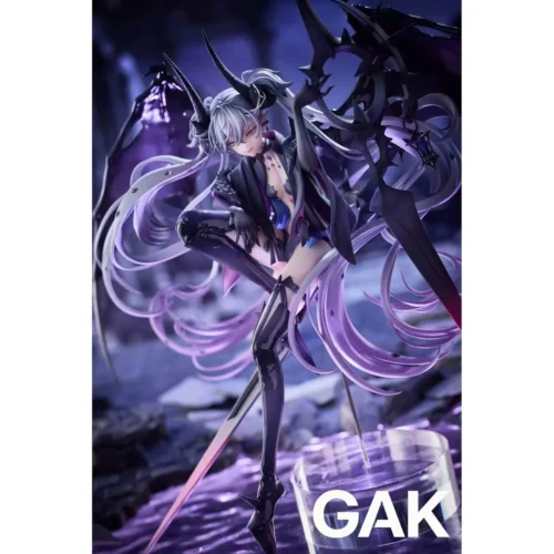 "1/7 Meltryllis Fate/Grand Order statue by GAK Studio showcasing her graceful, dynamic pose, intricate details, and premium resin quality on an ethere."