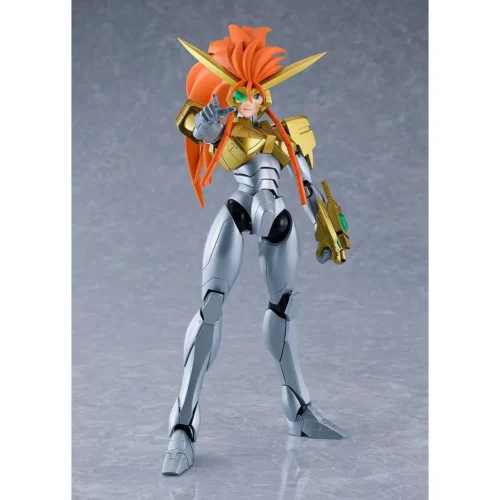 "Premium Movable Guy Shishioh PLAMATEA GaoGaiGar figure. Dynamic poses reveal high articulation and intricate sculpt details from multiple angles."