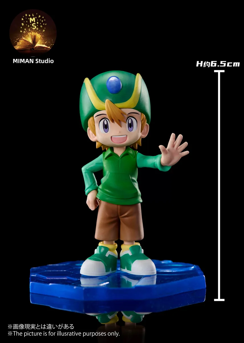 1/6 T.K. Patamon Digimon diorama by MIMAN Studios. Dynamic sculpt details from all angles. Limited edition, Megahouse compatible.