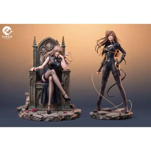 "Exquisite 1/6 Yoo Sangah figure. Limited edition Omniscient Reader's Viewpoint statue by SIREN Studio, elegant, dynamic dual-pose."