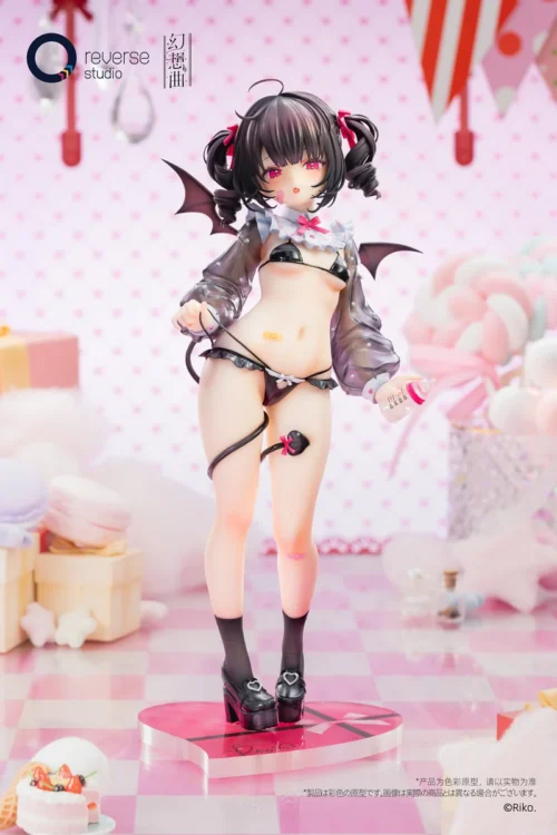 "Exclusive Reverse Studio Shino Fantasy figure, Milk Bottle Ver. Whimsical anime girl in a dreamy, playful setting, full of charming detail."