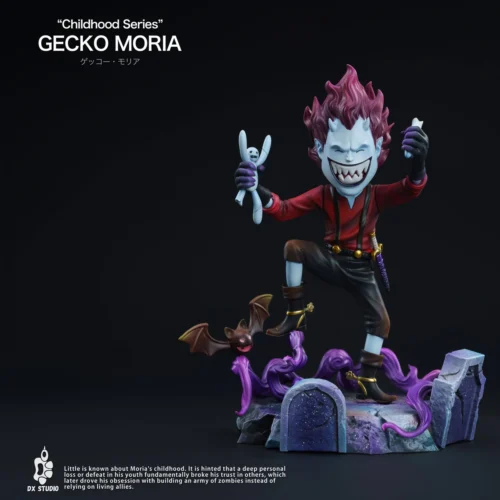 "Daxiong Studio's exclusive One Piece Childhood Warlords resin statue. Adorable Moria, Kuma, Boa Hancock. Premium, limited edition details, unique."