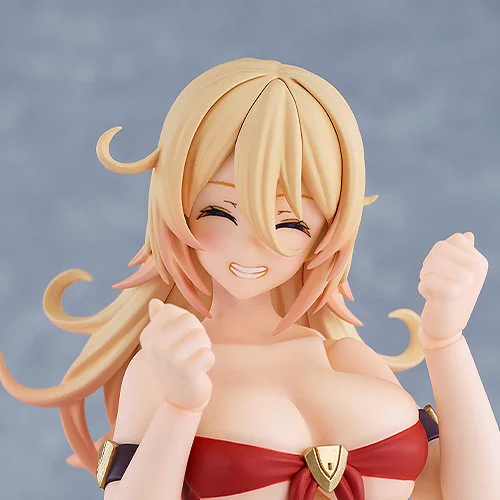 "Veronica Sweetheart Swimsuit figma figure in a dynamic summer pose, highlighting her highly articulated body and intricate sculpted details."