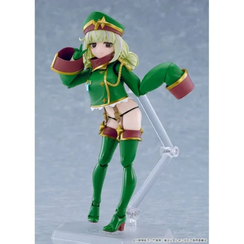 "Good Smile Company's articulated Magical Girl Leopard Figma with sleek futuristic leopard design for dynamic posing."