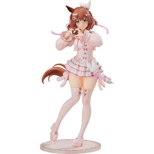 "Exquisite 1/7 Mayano Top Gun Sugar Confection figure. She's whimsically dressed in a pastel dessert outfit with sweet candy details."