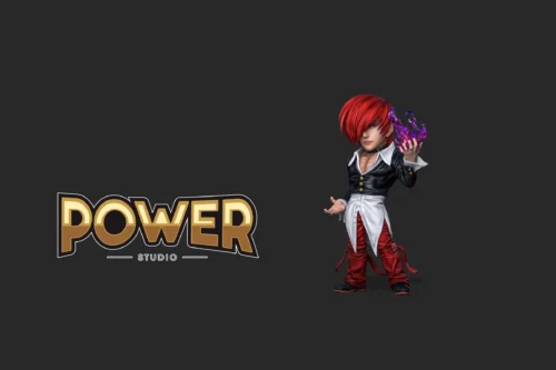 Yagami Iori & Kyo Kusanagi - The King of Fighters Statue - Power Studio - Image 2