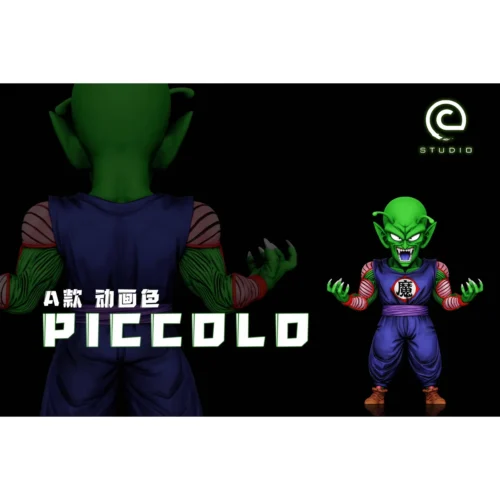"Premium C-STUDIO Young Piccolo Daimao Dragon Ball statue, showcasing the iconic villain in a dynamic pose with vibrant dual color options."