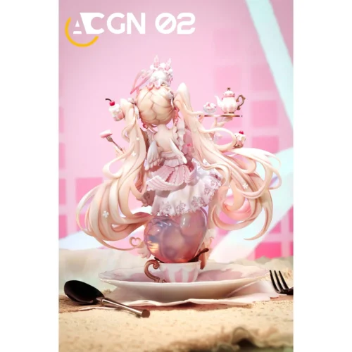 "Liszt Marshmallow Party 1/7 scale limited edition figure gallery showcasing exquisite hand-painted details and whimsical pastel candy theme."