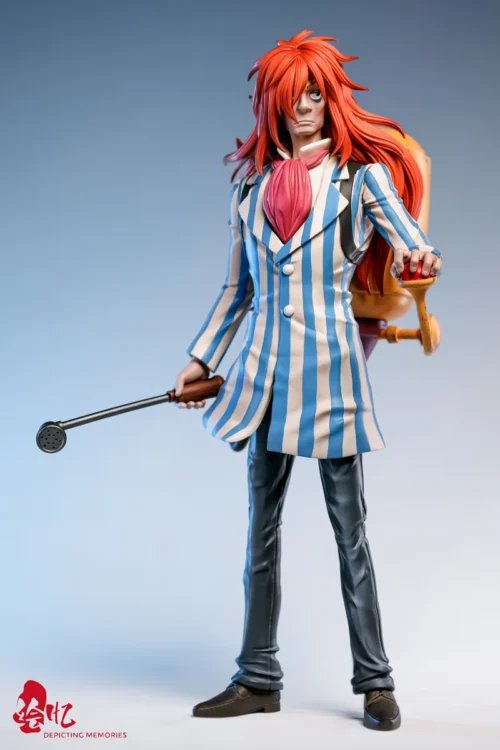 "Limited edition Fujimoto Ponyo resin statue by Huiyi Studio. Premium materials, authentic character detail, and vibrant colors are clearly visible."