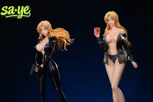 "Exclusive 1/6 Sa·ye Studio Vermouth Detective Conan statue main image, elegantly capturing her mysterious charm and high-detail design with dual out."