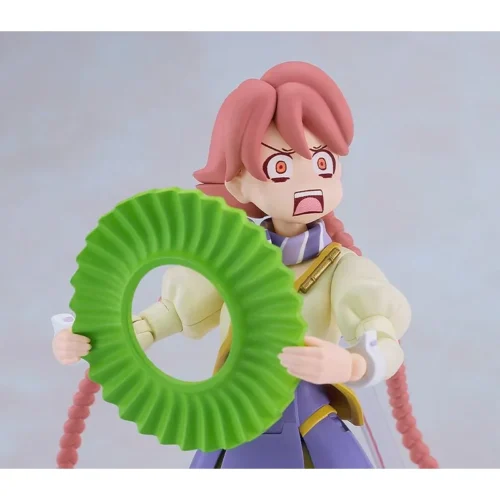 "Good Smile PLAMATEA Yachiyo Model Kit showcasing multiple angles and intricate sculpted details of the determined heroine in her futuristic."