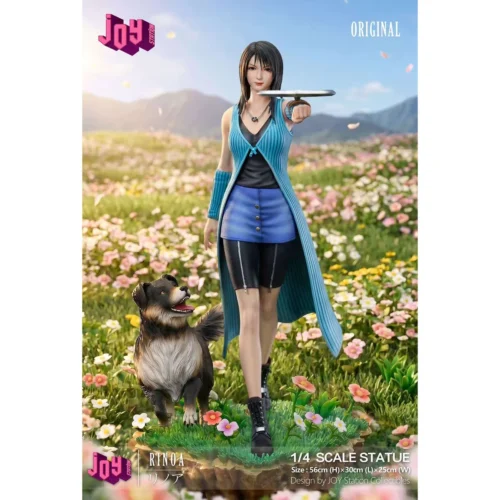 "Limited 1/4 Rinoa Dual Pose EX Edition Final Fantasy VIII resin statue. See elegant sculpting, magic, and dynamic poses from different angles."