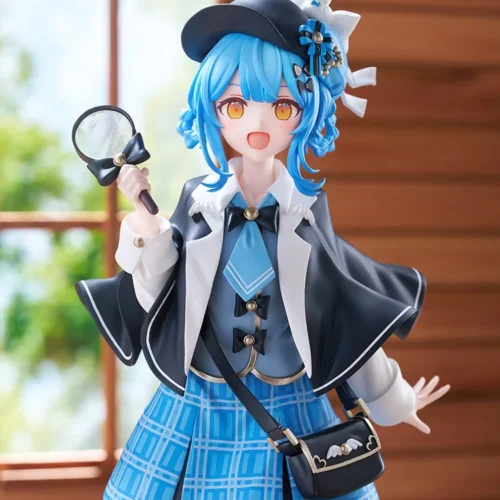 "Tachibana Shirley POP UP PARADE L Size figure gallery details premium Good Smile Company quality, dynamic pose, flowing hair, and mystical staff."