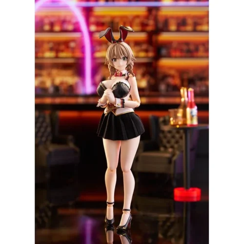 "Figma Kana Bunny Movable figure, a charming bunny girl maid from Rabbit's Secret Garden 2, highly articulated for playful, dynamic posing."