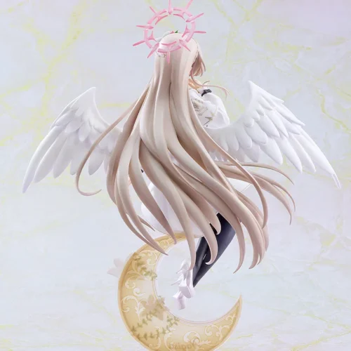 "Exquisite 1/7 Blue Archive Kirifuji Nagisa figure. View her gentle smile and intricate floral base from a new angle, revealing sculpted details."