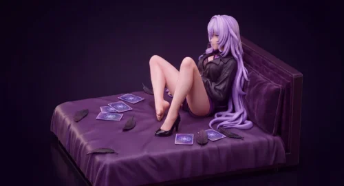 "Limited Edition 1/6 Black Swan Dreamlike Illusion Honkai: Star Rail resin statue. See ethereal beauty and intricate sculpted details from all angles."
