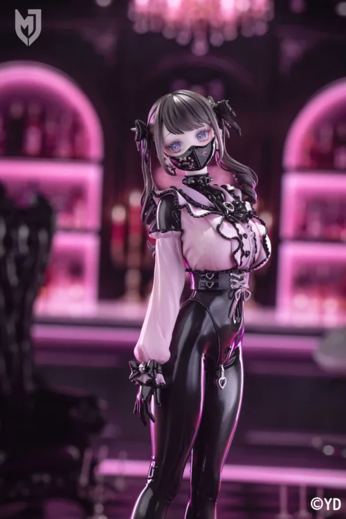 "Kurokawa Miyu Statue by MJ Atelier, exquisitely sculpted by artist YD. Displays her graceful beauty, dynamic pose, and flowing ethereal design."