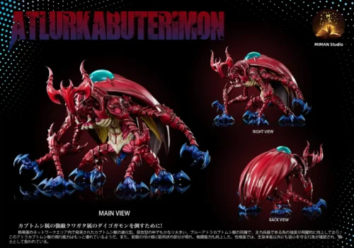Big & Small Scale Atlur Kabuterimon - Digimon Resin Statue - MIMAN Studios - Image 1