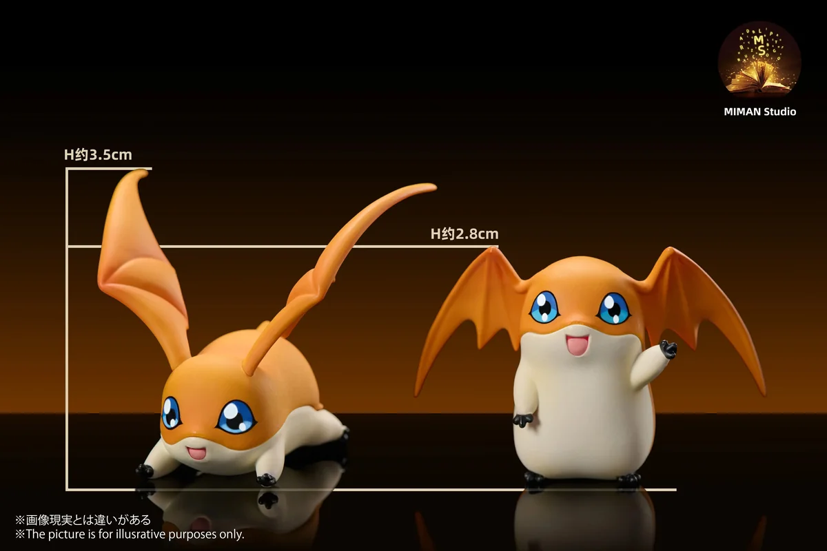 Limited edition Digimon T.K. Patamon diorama statue showcasing T.K. with his distinctive green shoes from the old anime series.
