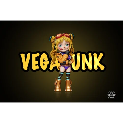 "Detailed One Piece Vegapunk York figure. Gallery views highlight her intellectual persona and intricate sculpt details from various premium angles."