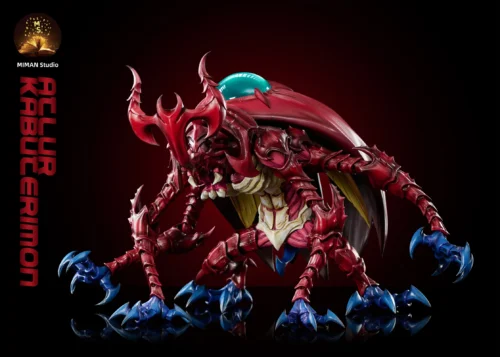 Big & Small Scale Atlur Kabuterimon - Digimon Resin Statue - MIMAN Studios - Image 2